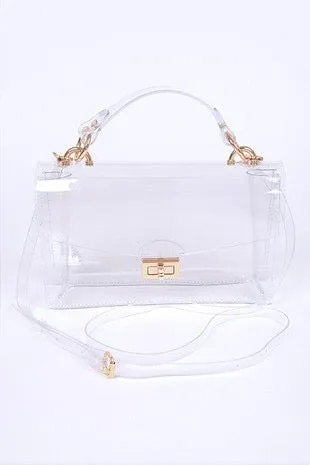 Clear Crossbody Swing Bag