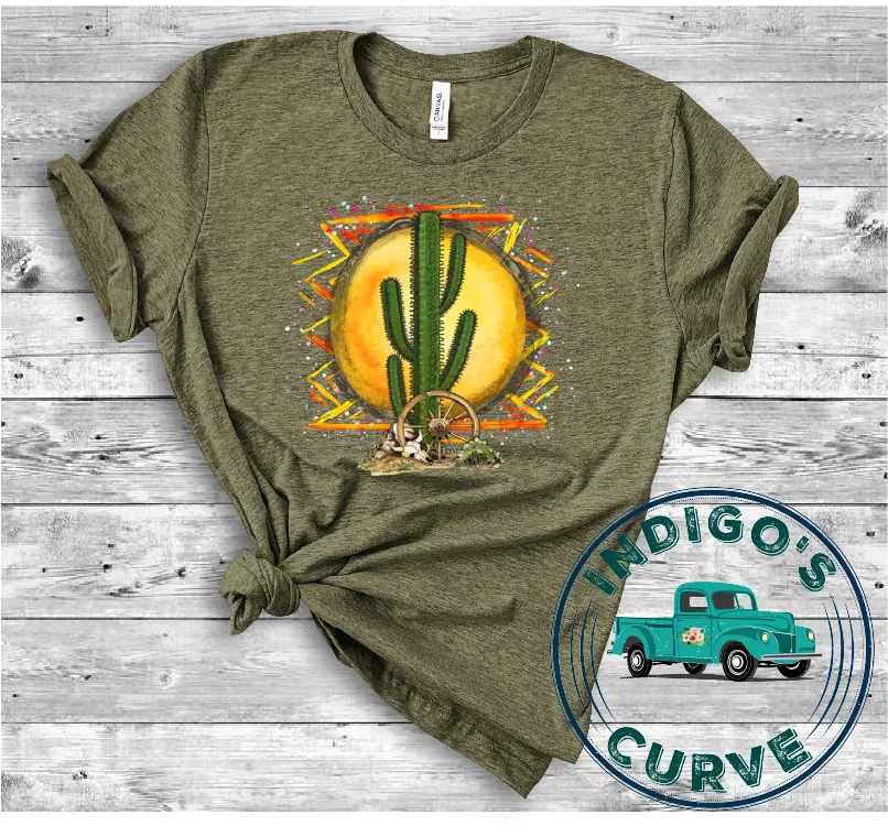 Colorful Desert Short Sleeve Tee