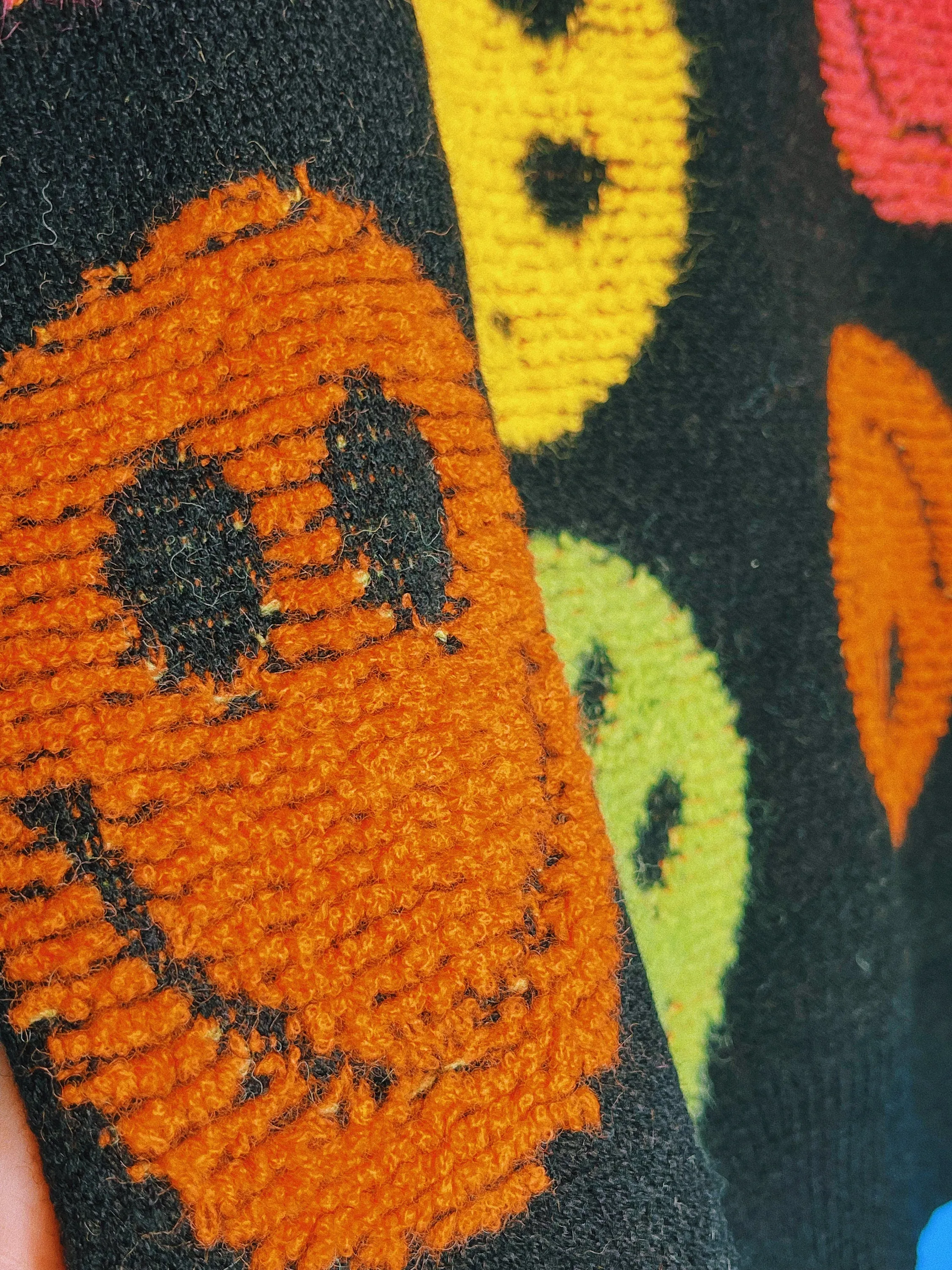 Colorful Smiley Sweater