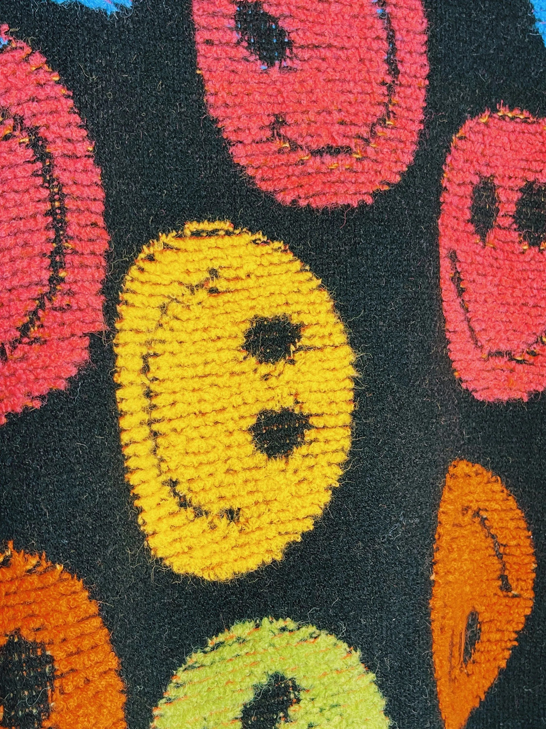 Colorful Smiley Sweater