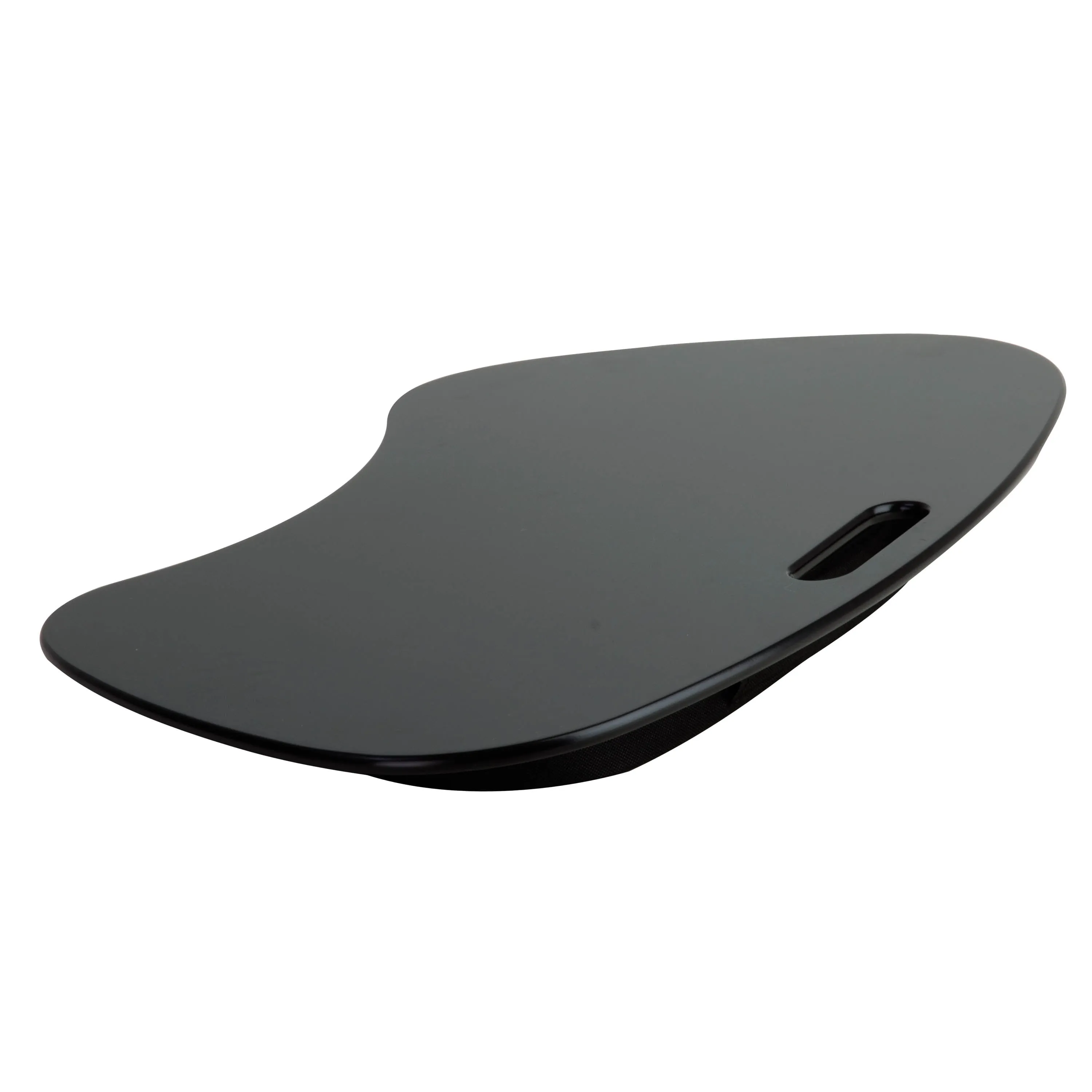 Cushioned Laptop Lap Desk Portable Workstation with Removable Foam Cushion Black