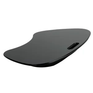 Cushioned Laptop Lap Desk Portable Workstation with Removable Foam Cushion Black