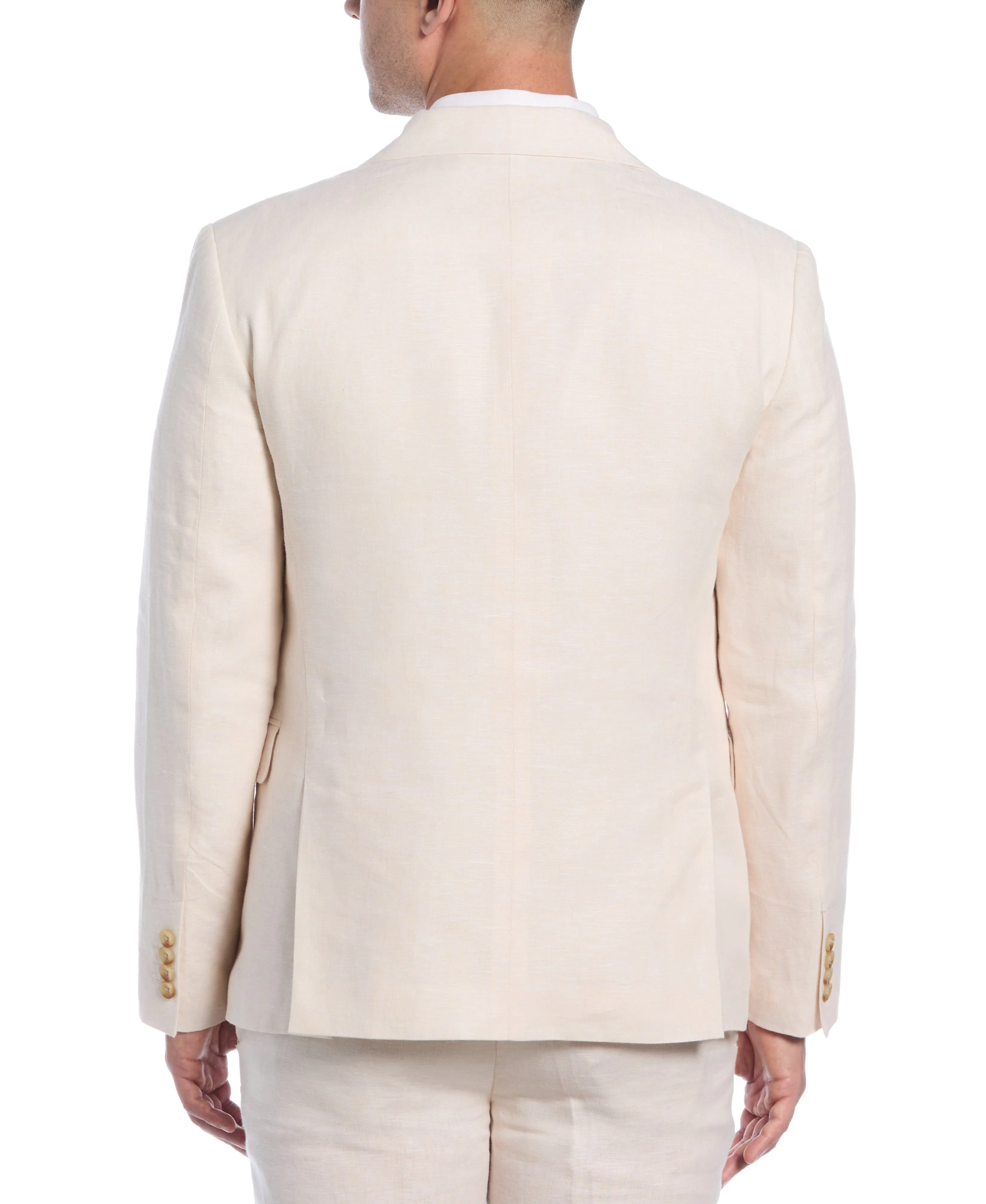 Double Breasted Delave Linen Sports Coat