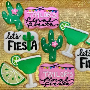 Dozen Final Fiesta Theme Cookies
