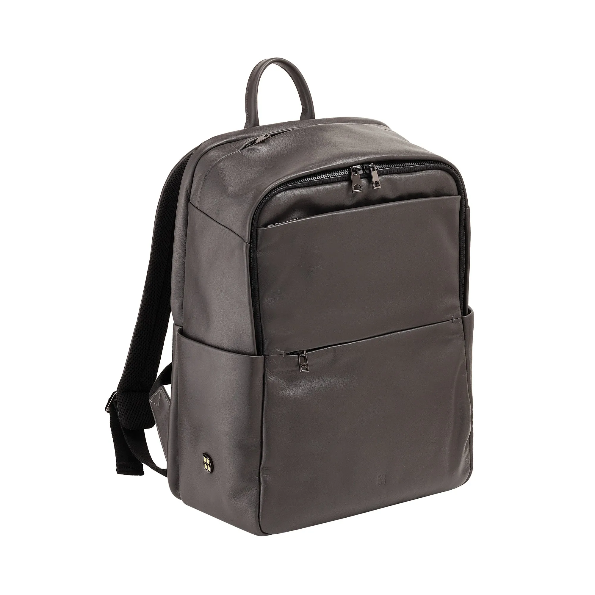 Dudu leather backpack man Woman Porta PC Up to 15.6 "16 -inch MacBook, 20 -liter travel backpack, Elegant multi -domestic work backpack
