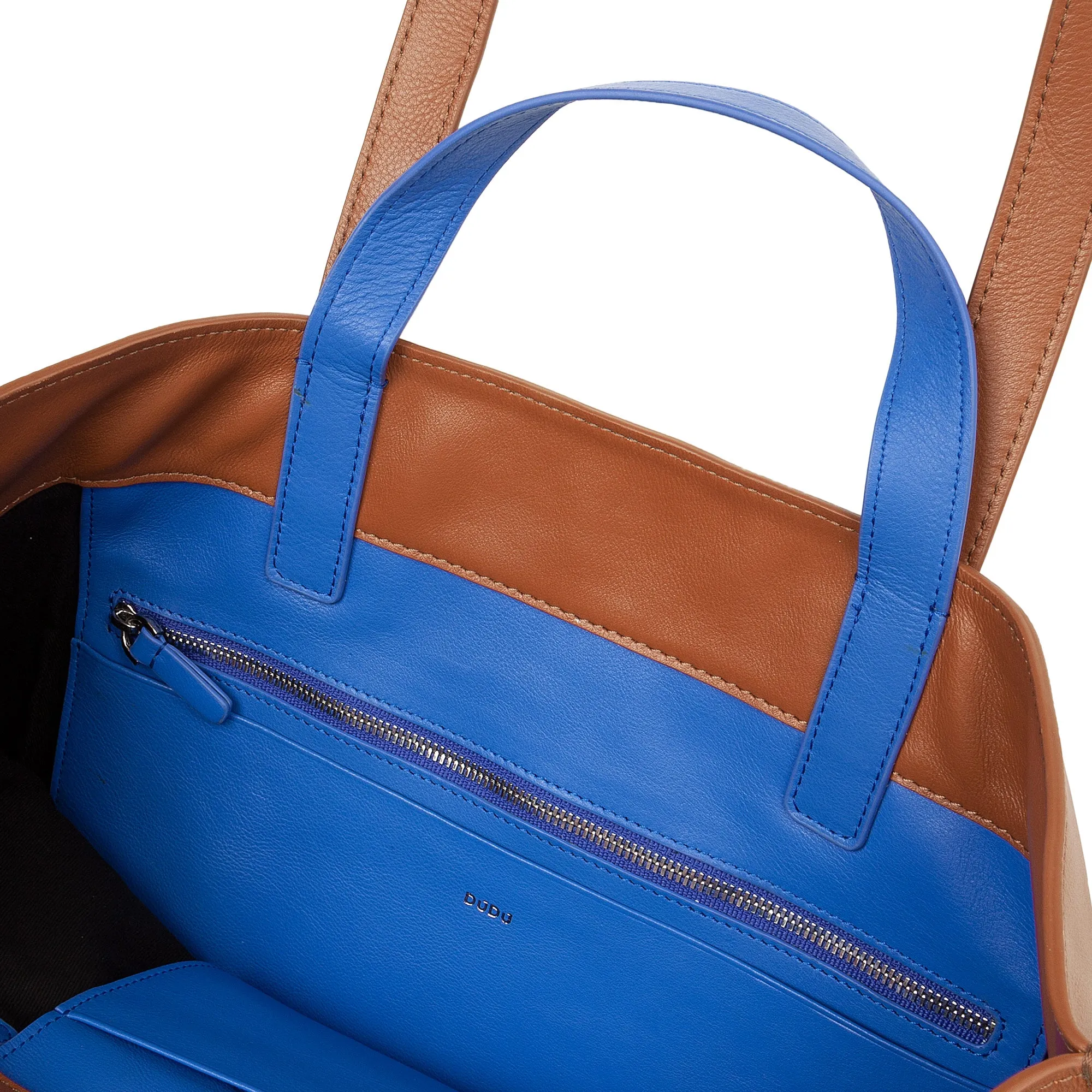DUDU WOMEN SOFT WOMEN BAG, BAG Tote Shopping in colored leather, double handles, elegant shoulder bag, large handbag