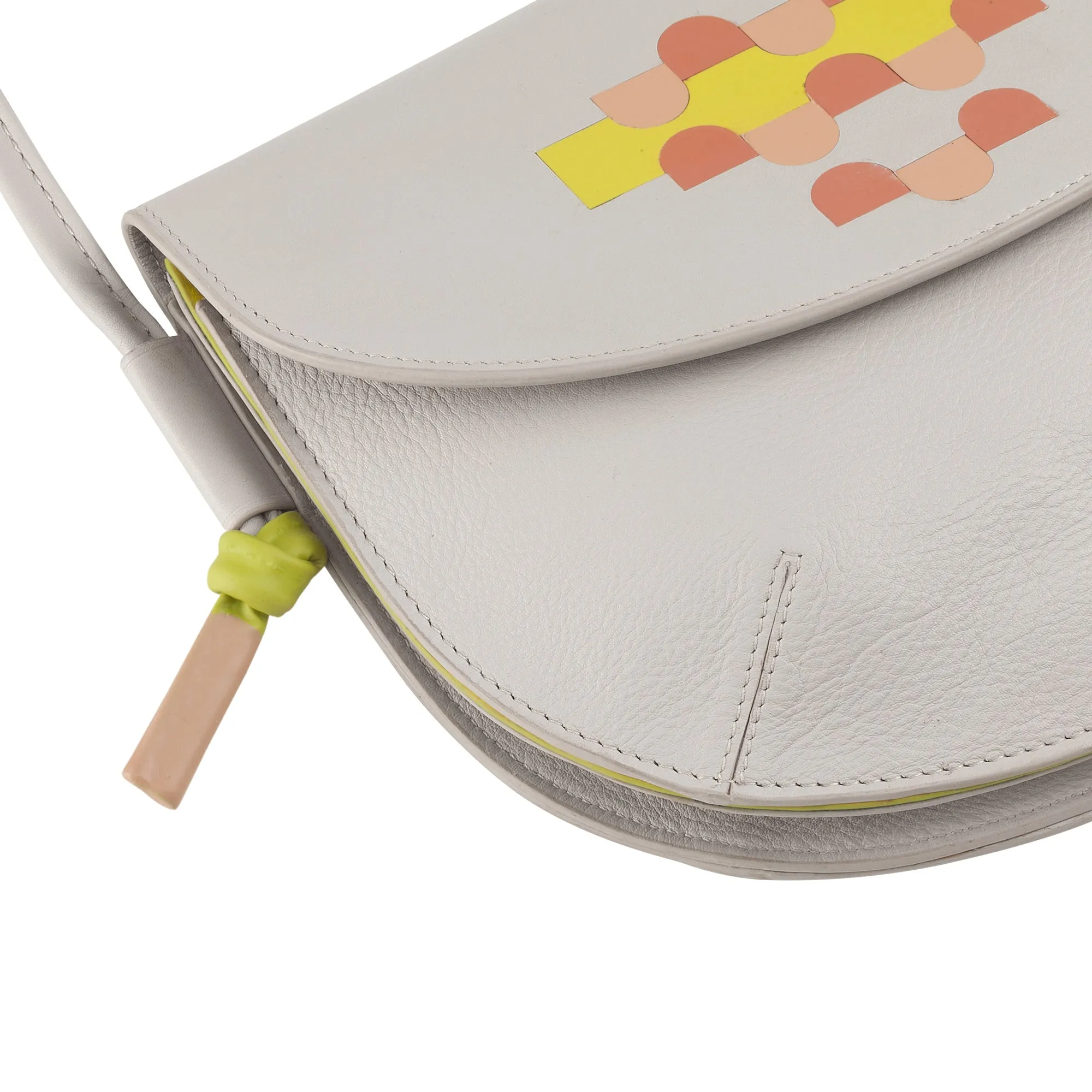 DUDU Women's shoulder bag with real leather flap, small shoulder bag with magnetic button skate, bag