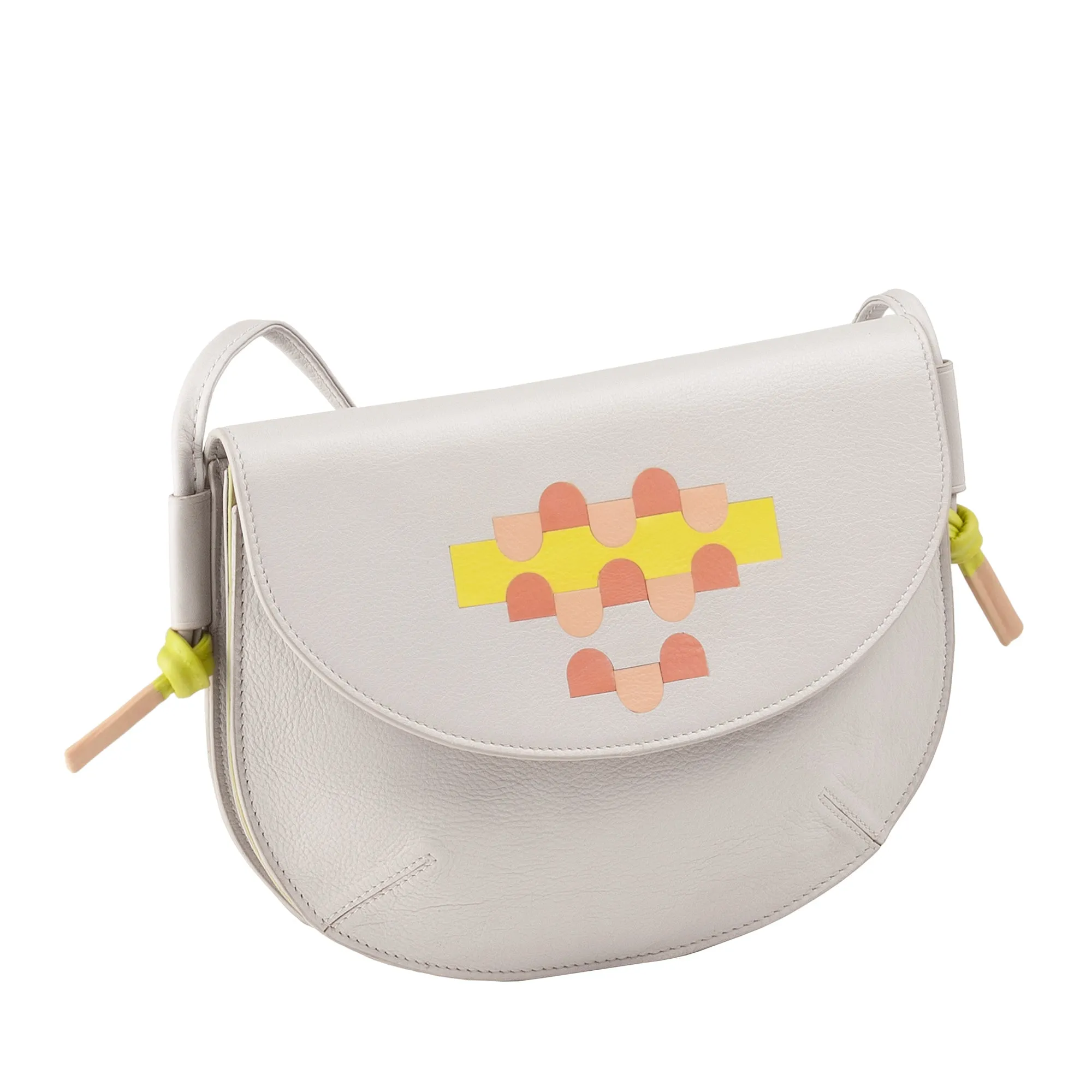 DUDU Women's shoulder bag with real leather flap, small shoulder bag with magnetic button skate, bag