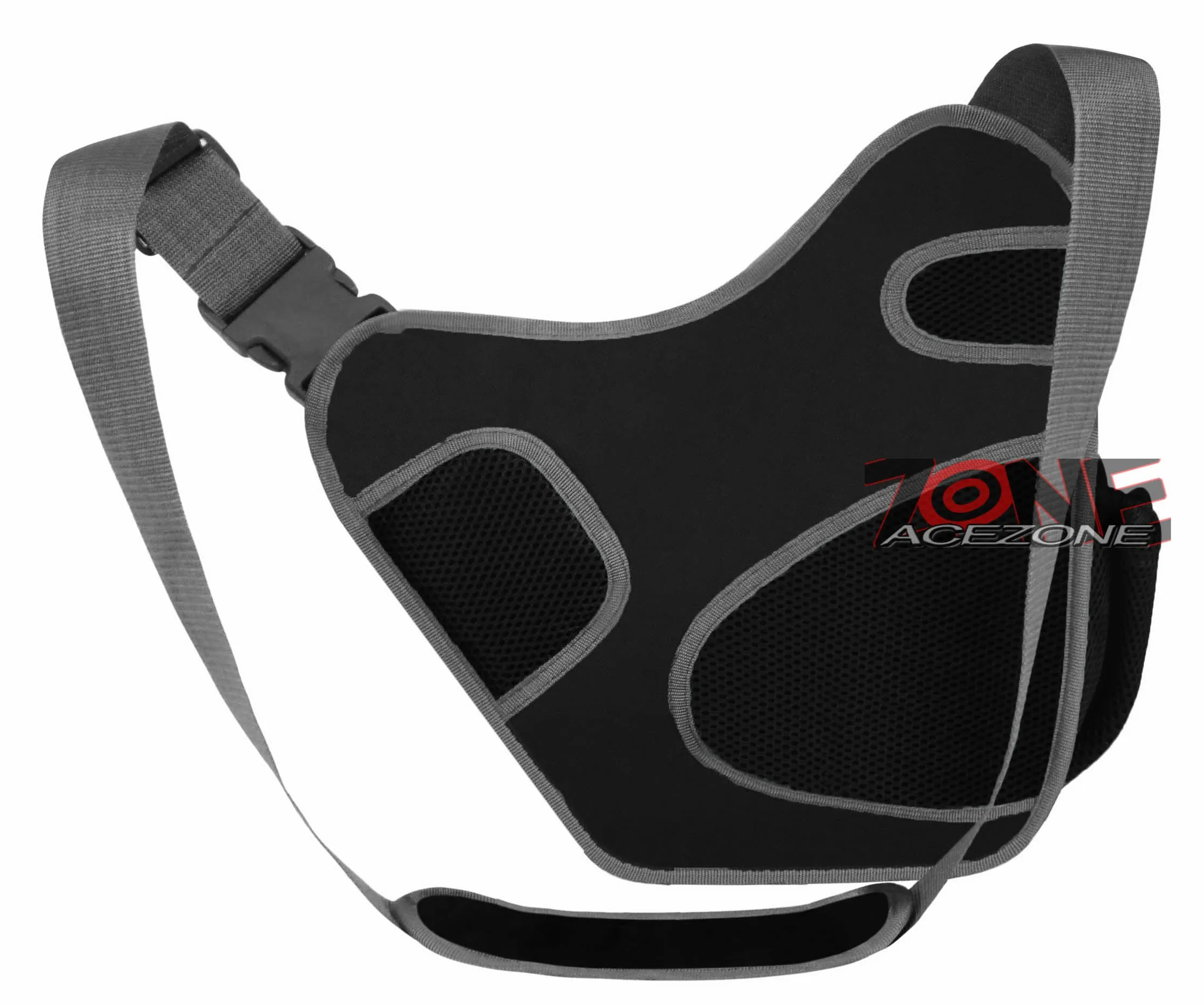 East West USA Hiking Tactical Shoulder Sling Trail Utility Bag RT511 BLACK