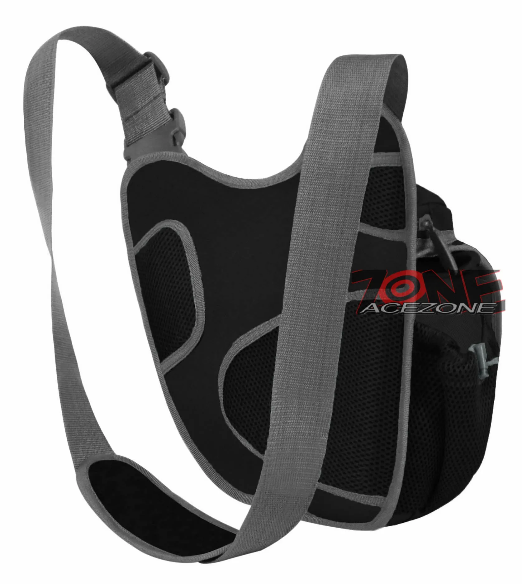 East West USA Hiking Tactical Shoulder Sling Trail Utility Bag RT511 BLACK