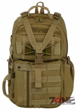 East West USA Tactical Assault Sling Shoulder Cross One Strap RT525 TAN