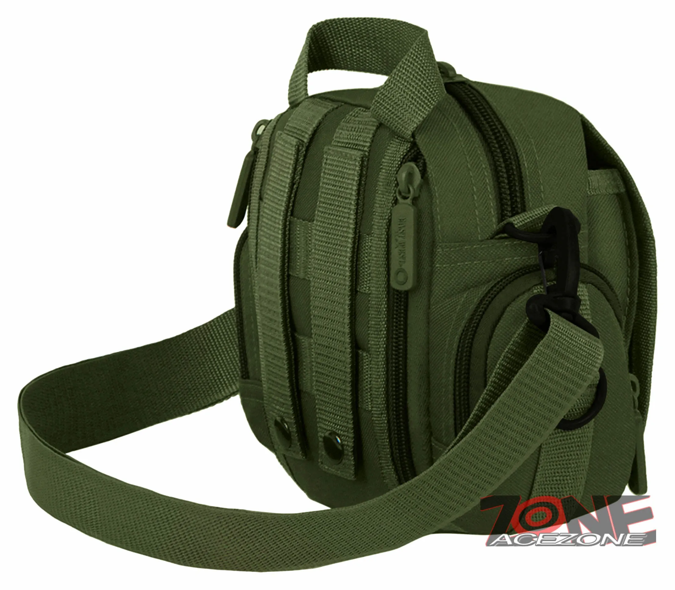 East West USA Tactical Multi Molle Assault Sling Utility Bag RT527 OLIVE