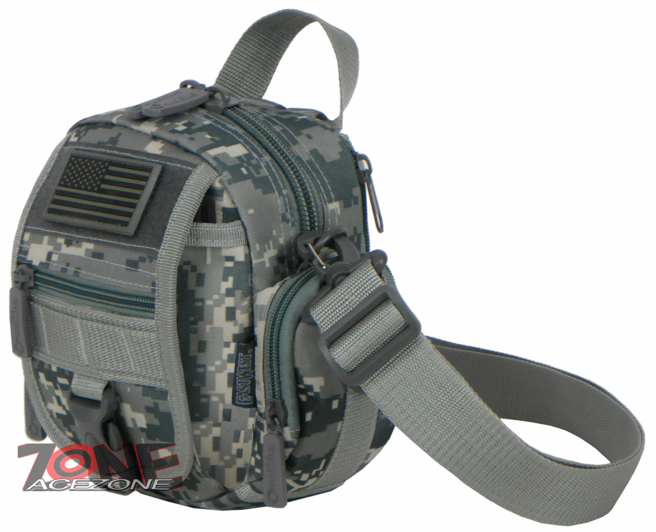 East West USA Tactical Multi Molle Assault Sling Utility Bag RTC527 ACU