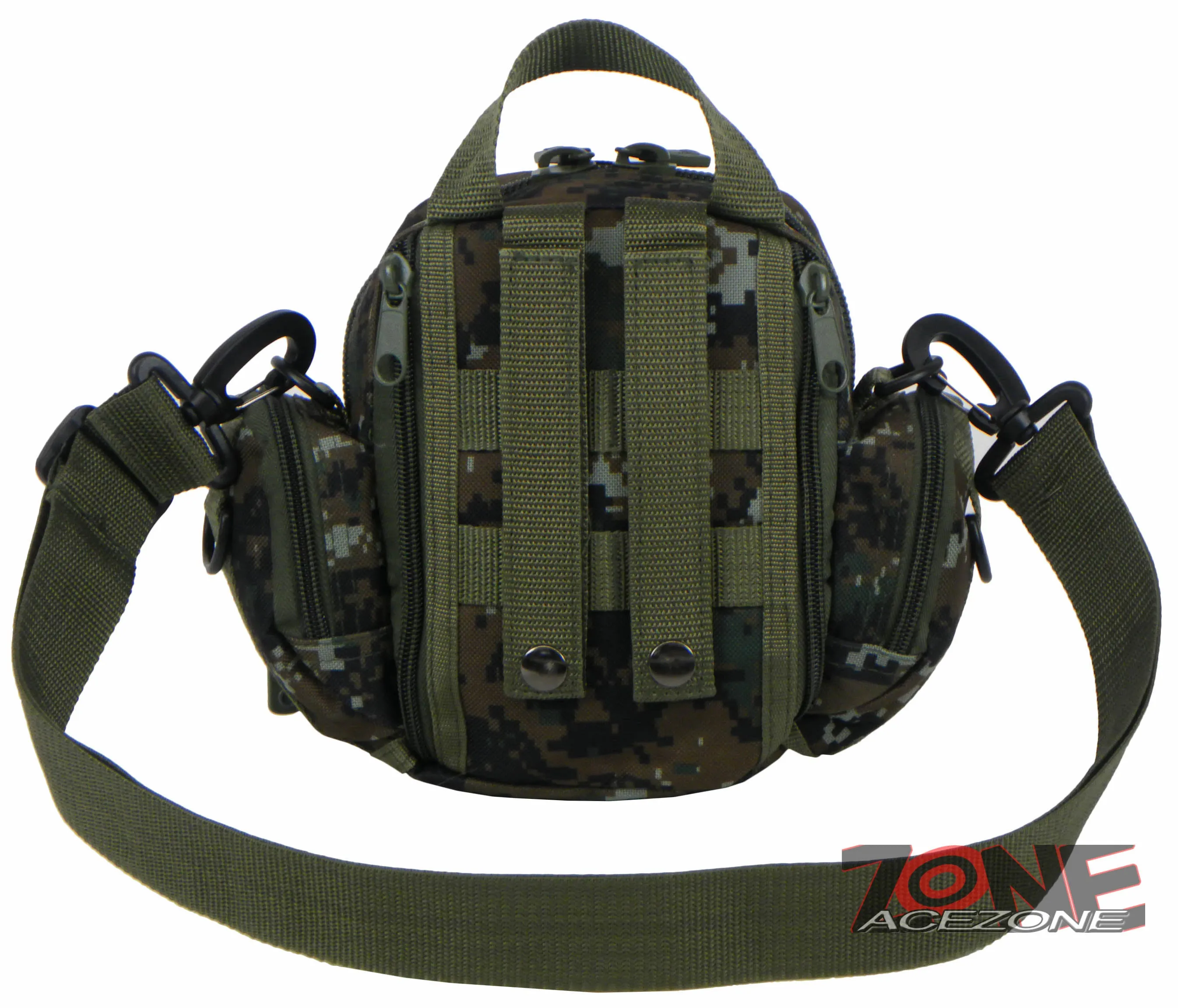 East West USA Tactical Multi Molle Assault Sling Utility Bag RTC527 GREEN ACU