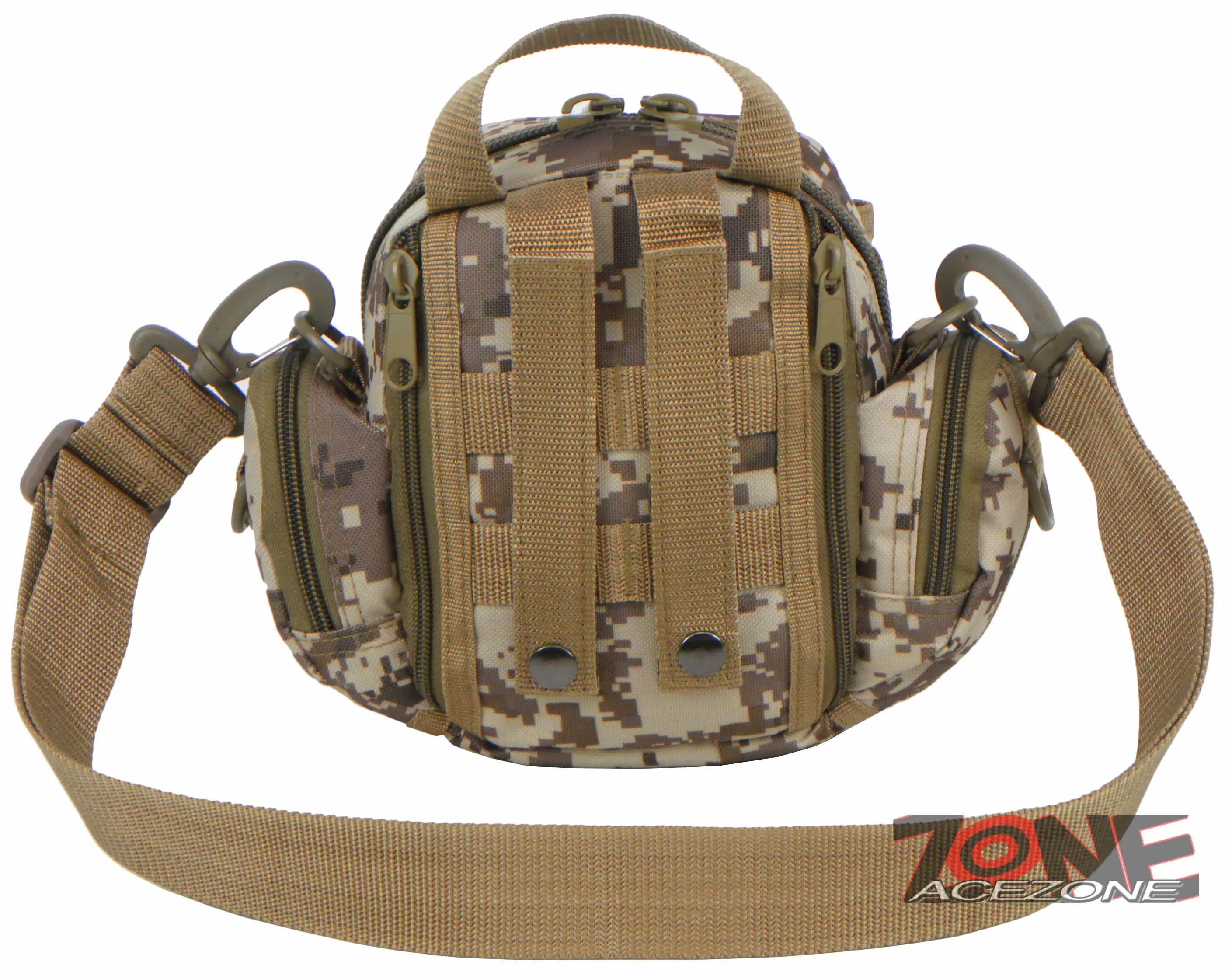 East West USA Tactical Multi Molle Assault Sling Utility Bag RTC527 TAN ACU