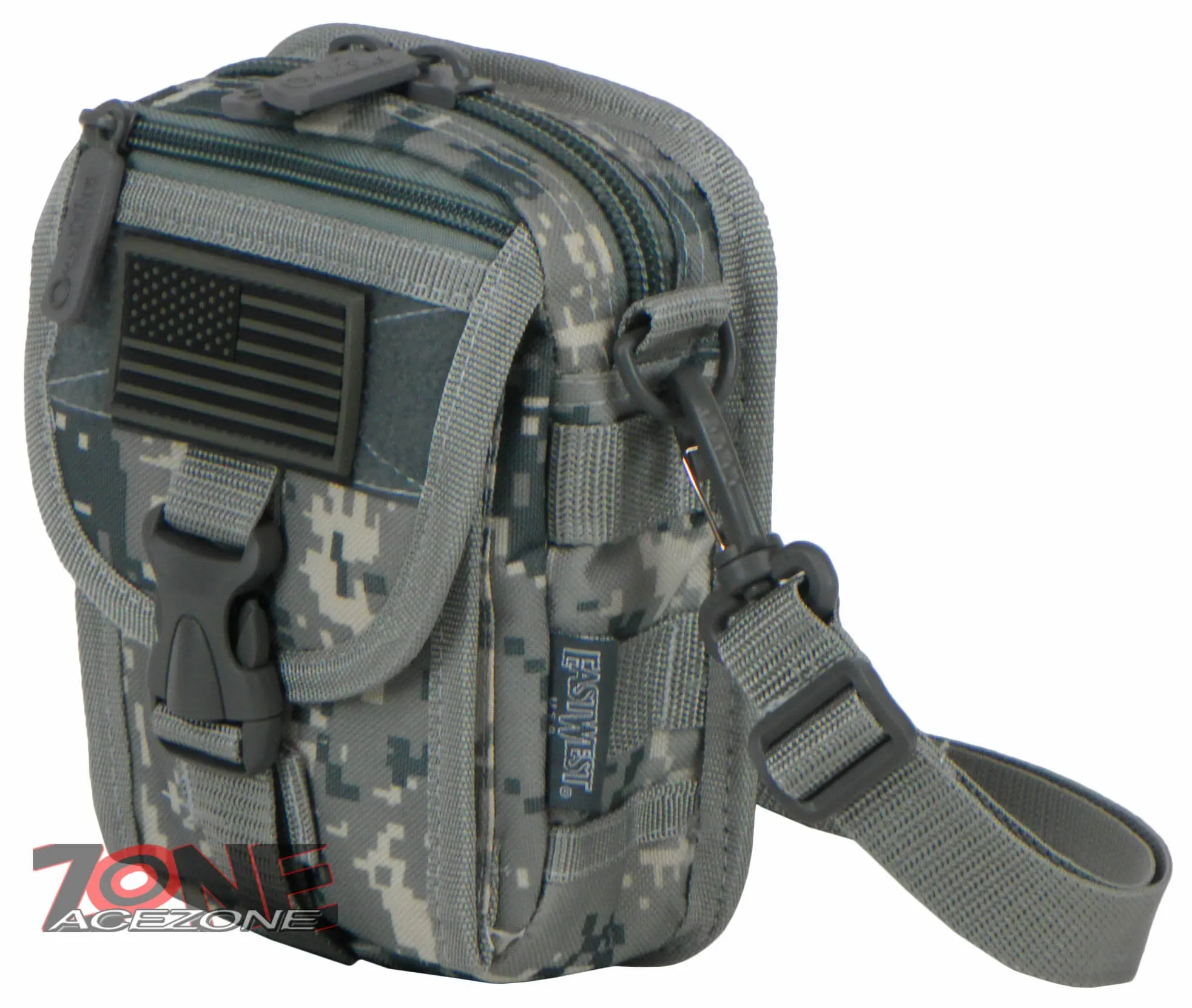 East West USA Tactical Pouch Waist Belt Utility shoulder Bag RTC520 ACU
