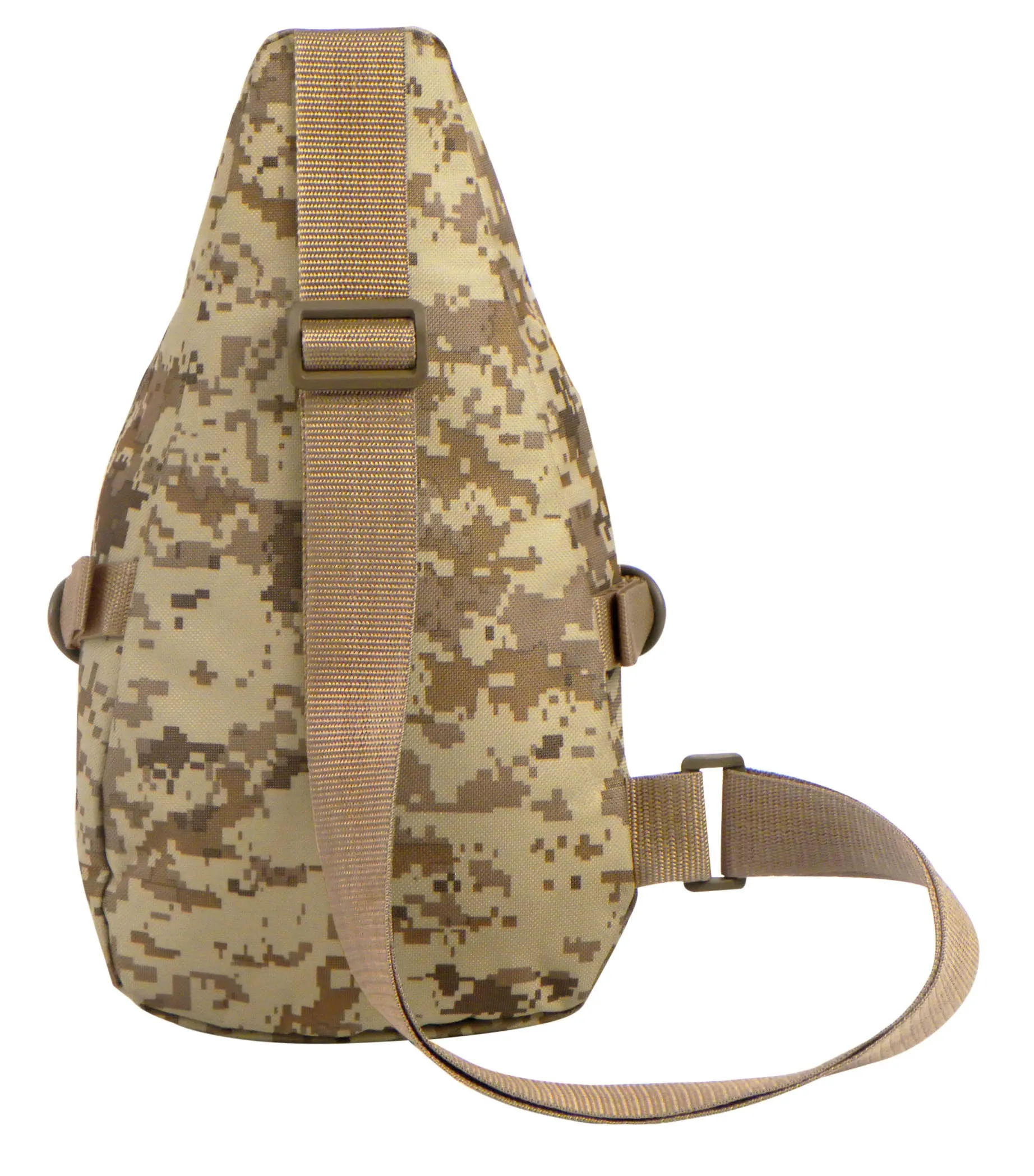 East West USA Tactical Sling Chest Pack Shoulder Utility Bag CAMO RTC513 TAN ACU