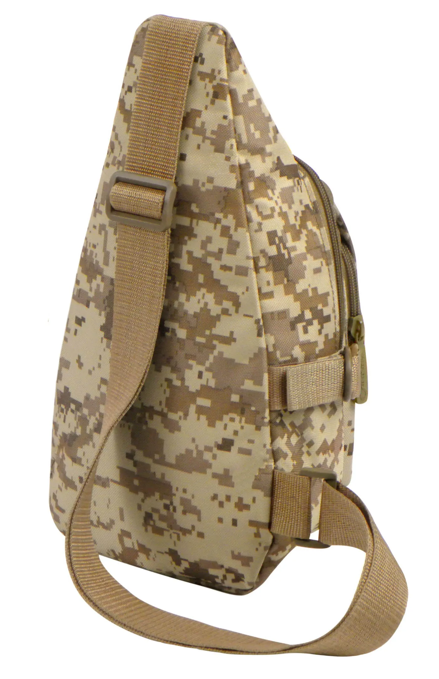 East West USA Tactical Sling Chest Pack Shoulder Utility Bag CAMO RTC513 TAN ACU