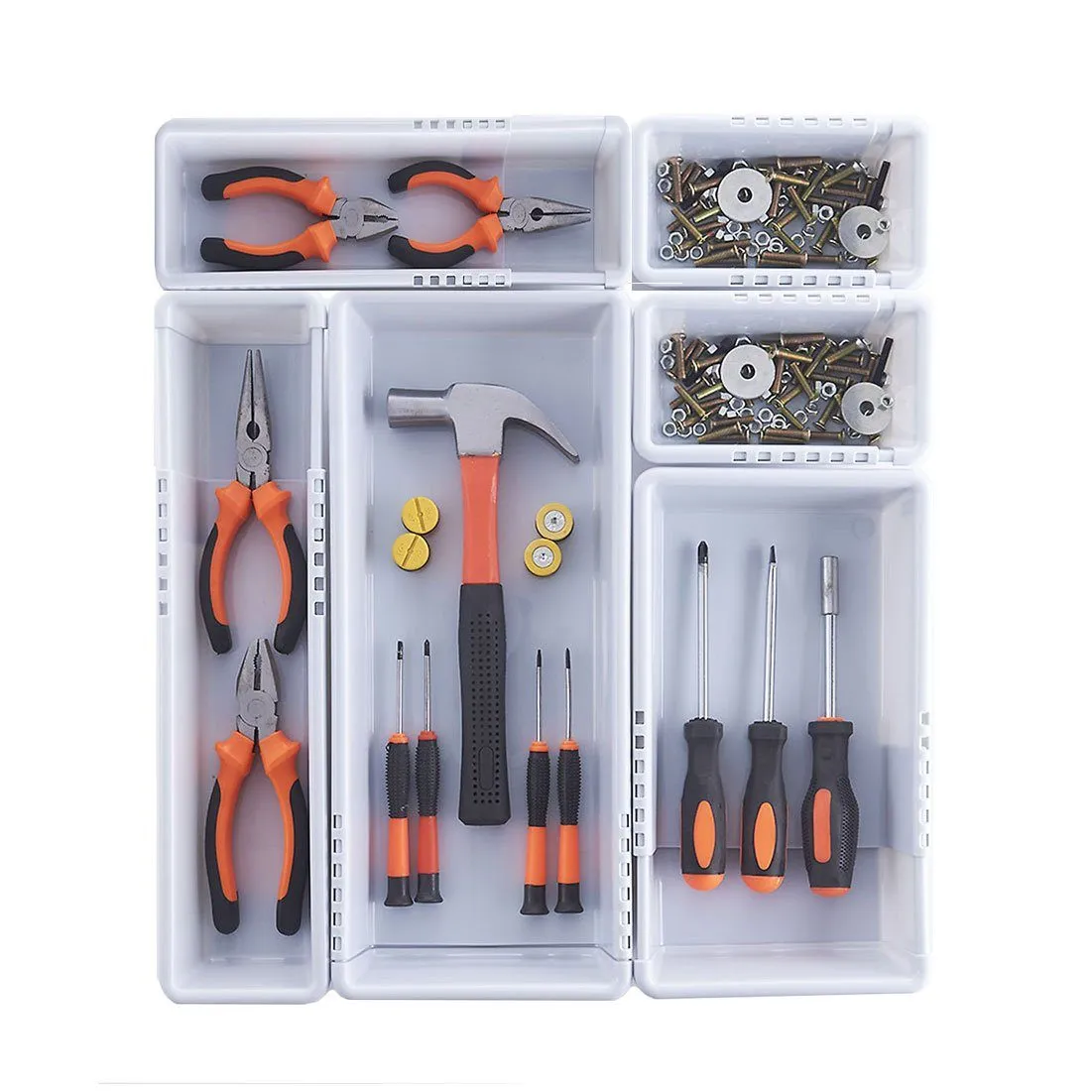 Expandable Drawers Organizer, Tidying Up with small boxes for organizing home (Pack of 4)