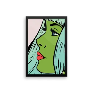 Framed Art Print : Molly