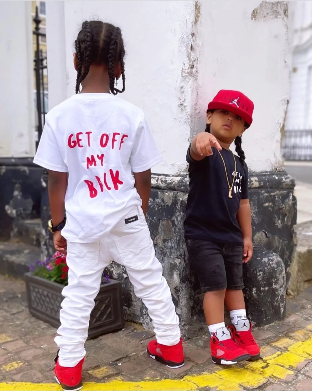 Get Off My Back Slogan Tee for Kids - Trendy & Cool Styles