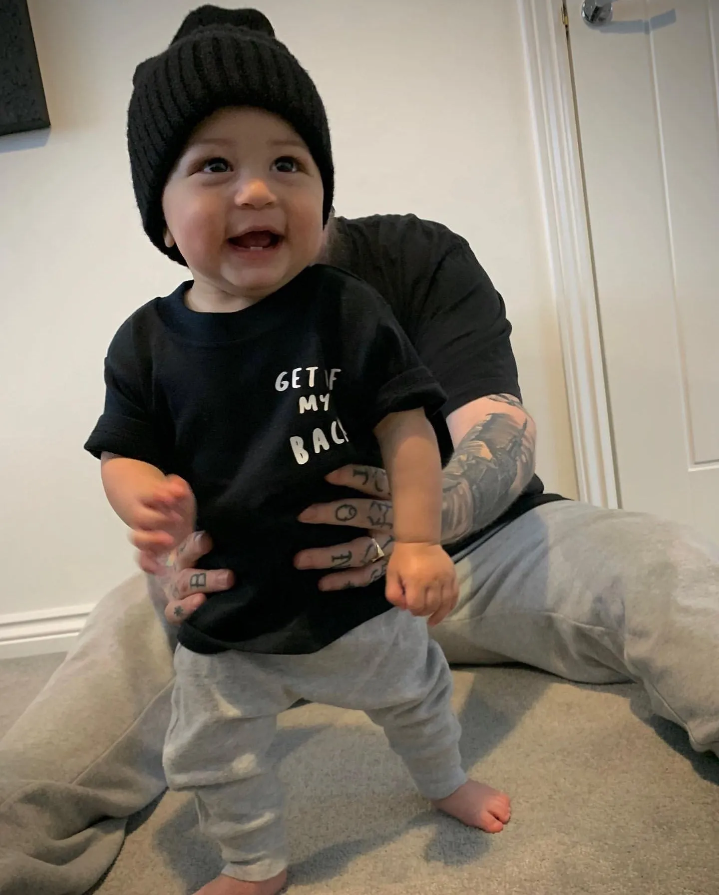 Get Off My Back Slogan Tee for Kids - Trendy & Cool Styles