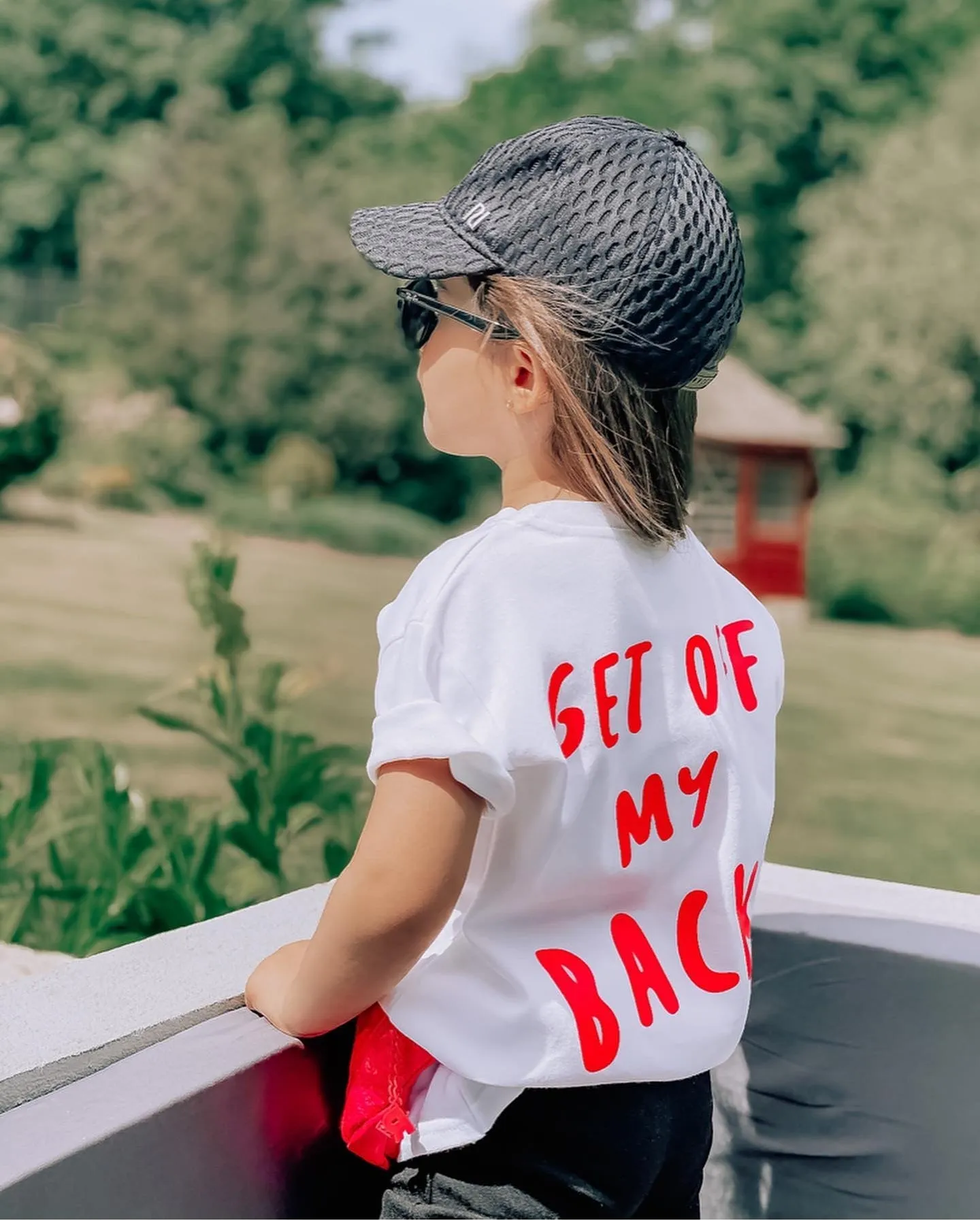 Get Off My Back Slogan Tee for Kids - Trendy & Cool Styles