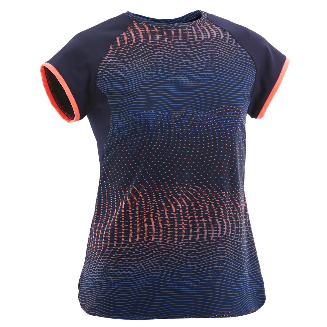 Girls' Breathable Synthetic T-Shirt
