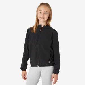 Girls' Multisport Lightweight Breathable Jacket - Black