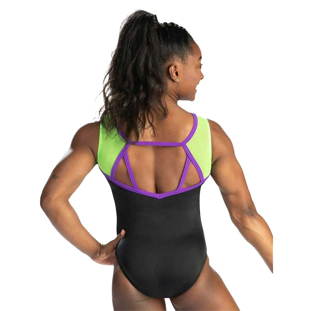 GK Elite Sportswear Stained Glass Gymnastics Leotard - Women's