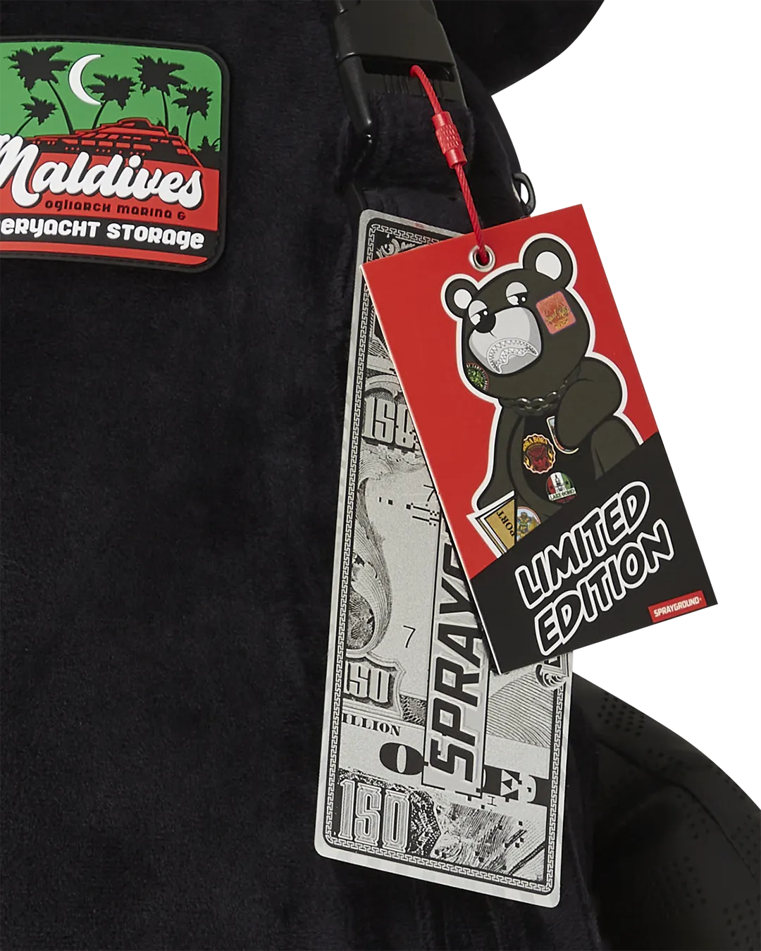 GLOBAL MOGUL BILLIONAIRE MONEYBEAR BACKPACK