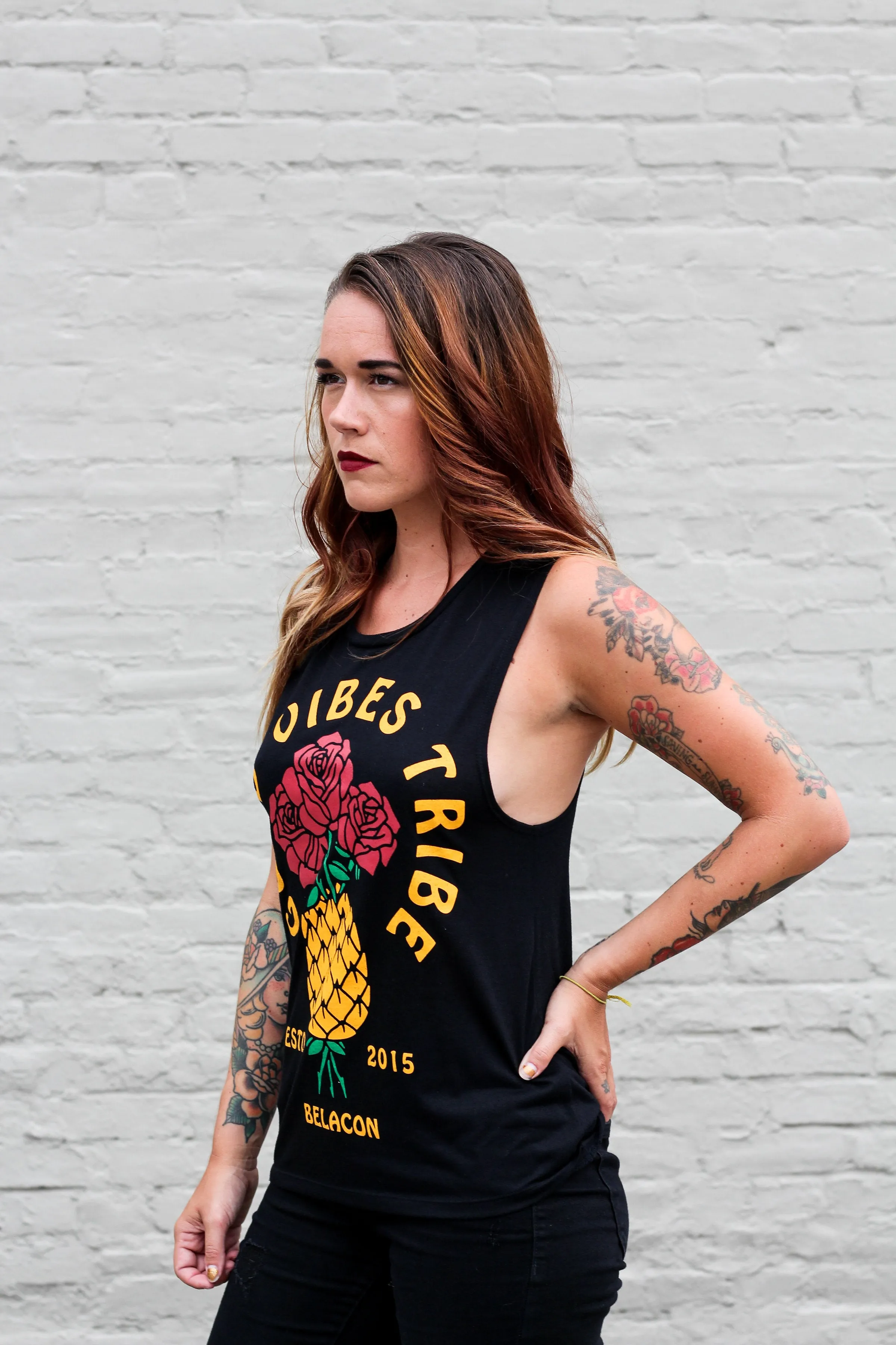 Good Vibes Tank - Black