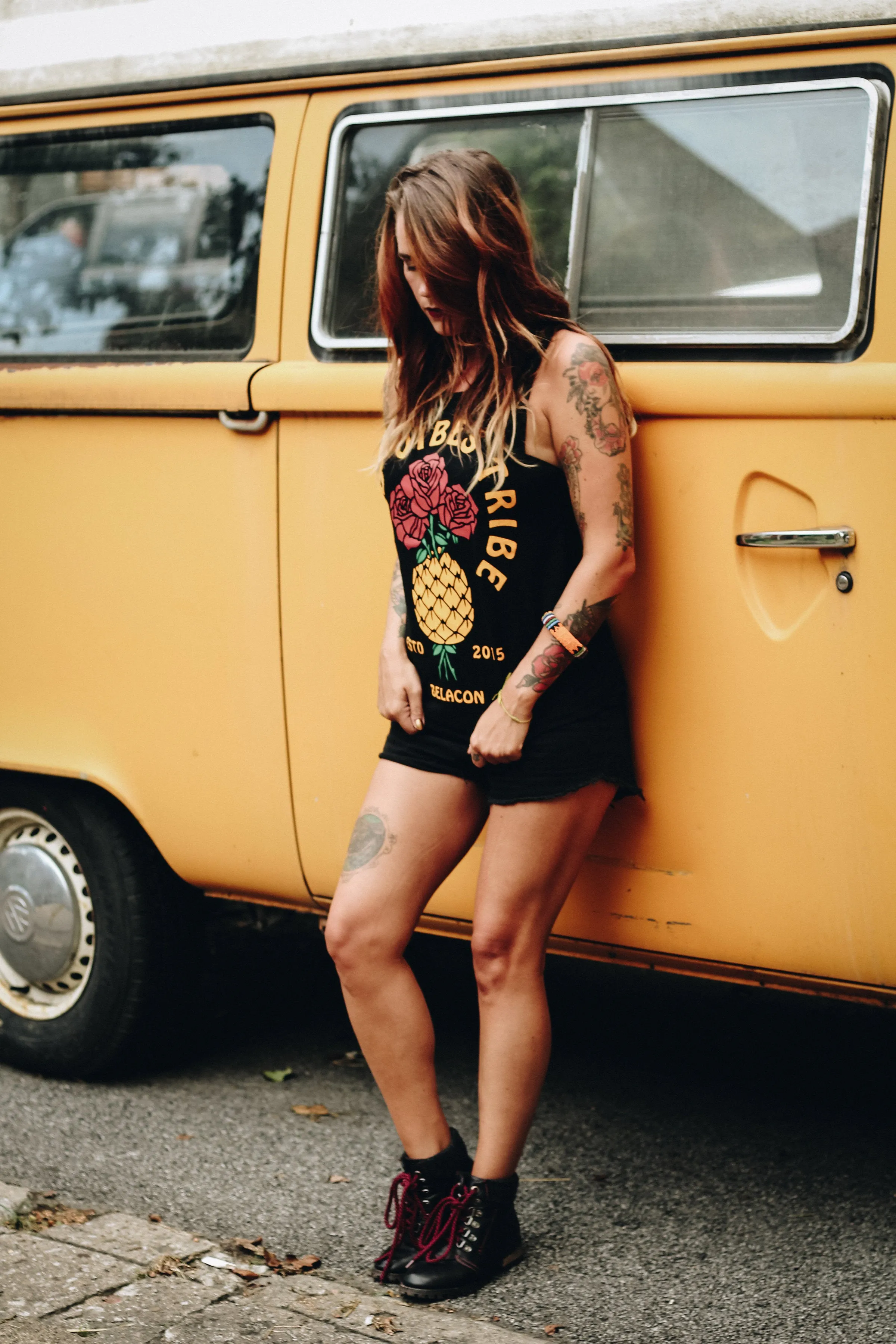 Good Vibes Tank - Black