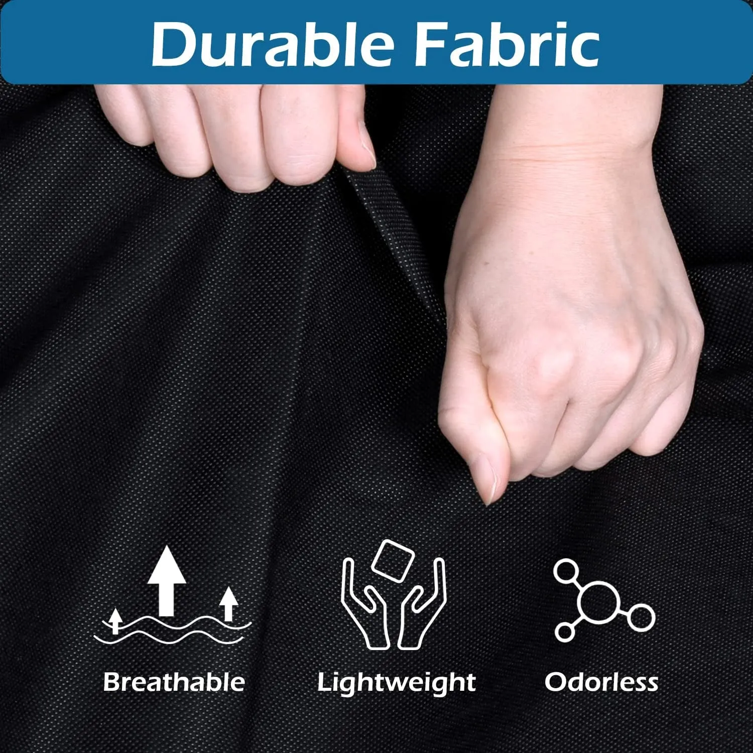Gusseted Travel Garment Bag for Shirts Dresses and suit Coats 43"