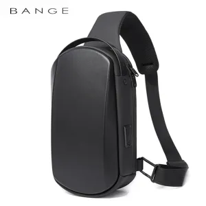 Hard Shell Crossbody Pack - Water resistant for short trip packing