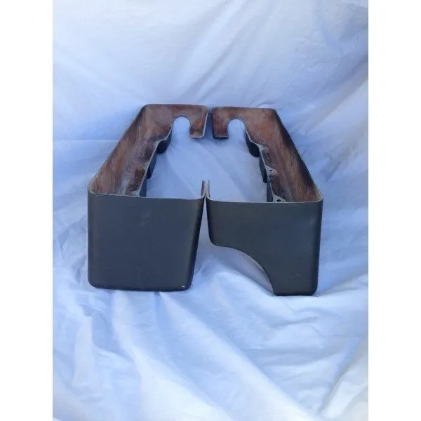 Harley 4" Extended Saddlebag Extensions Extenders Road King R.CutOut