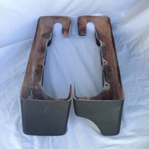Harley 4" Extended Saddlebag Extensions Extenders Road King R.CutOut