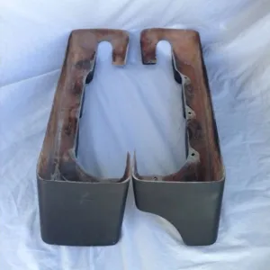 Harley 4" Extended Saddlebag Extensions Extenders Road King R.CutOut