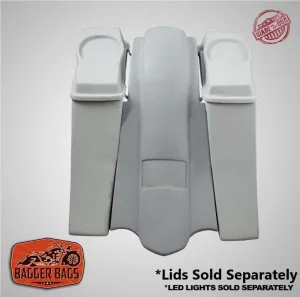 Harley Davidson 6" Extended Stretched Out &amp; Down Saddlebags