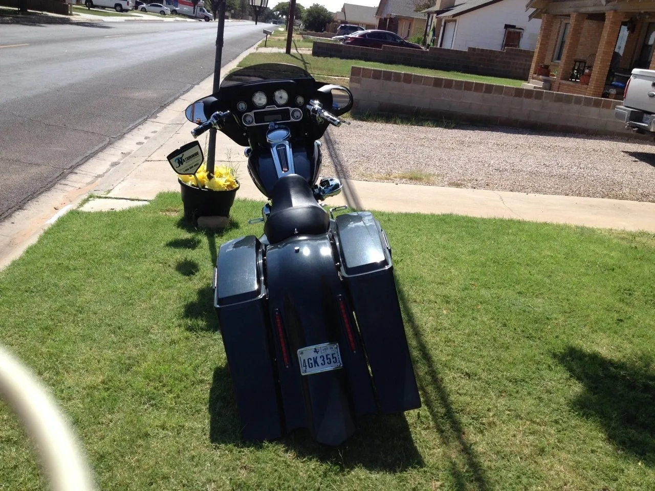 Harley Davidson 6" Extended Stretched Out &amp; Down Saddlebags