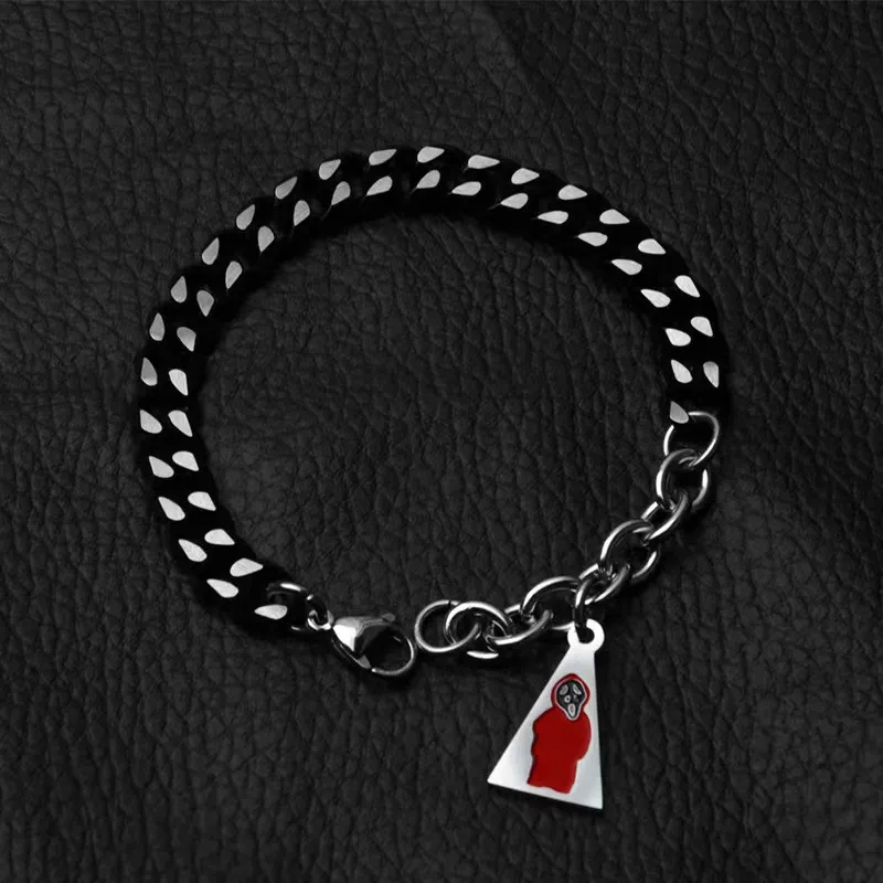 Hip Hop All Saints Series Stitching Bracelet
