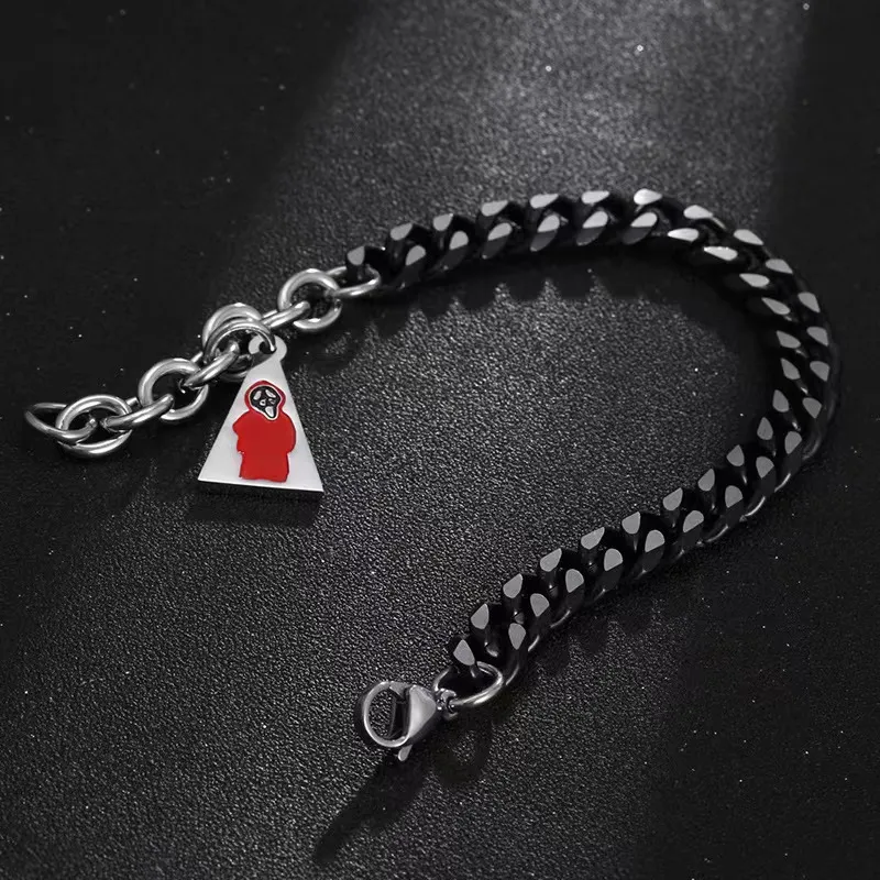 Hip Hop All Saints Series Stitching Bracelet