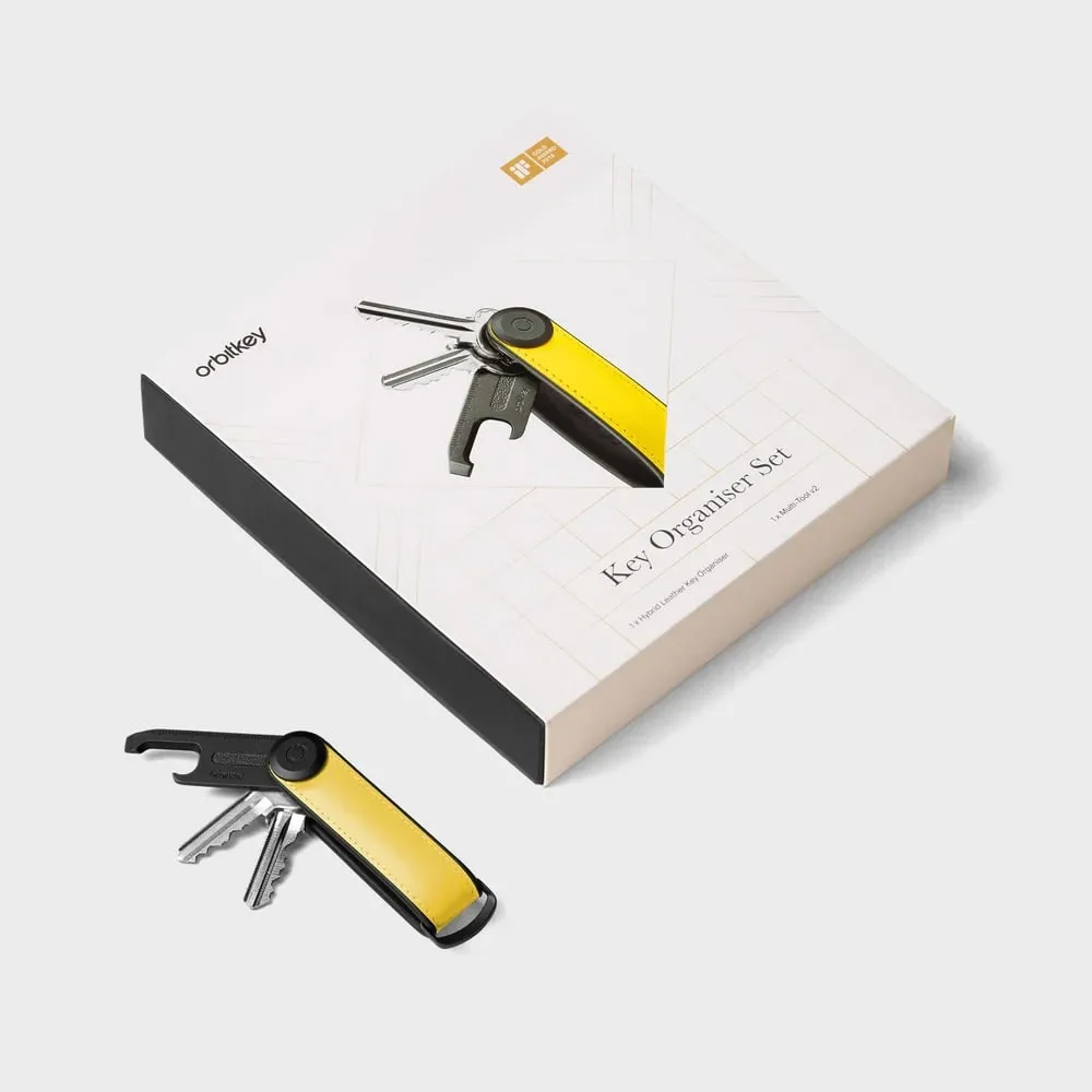 Hybrid Leather Key Organizer Set