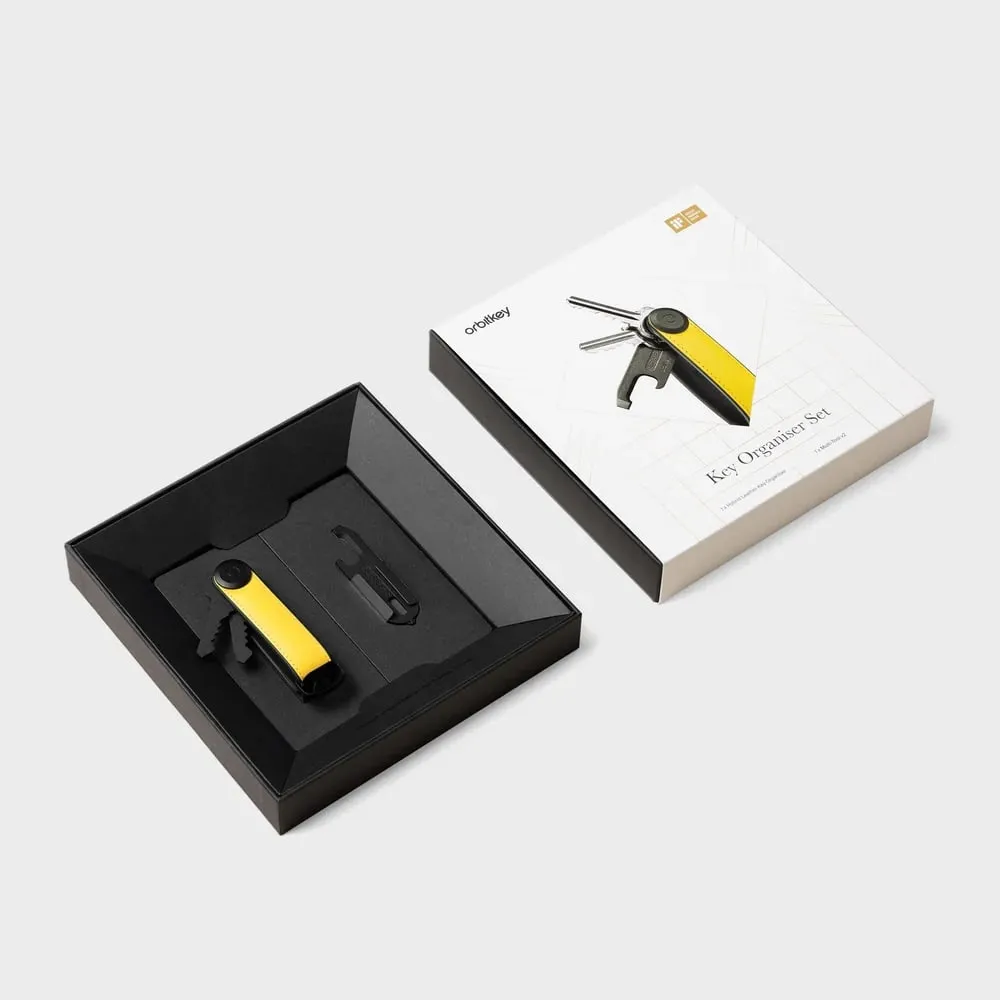 Hybrid Leather Key Organizer Set