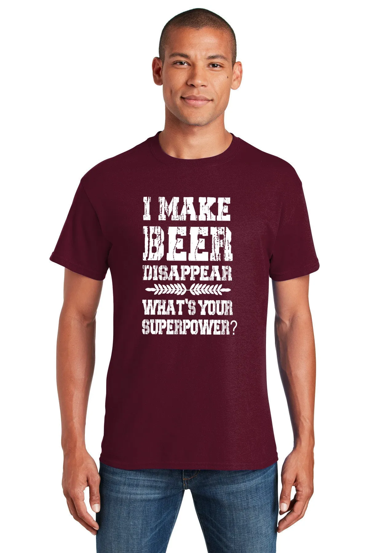 I make beer disappear What's your superpower?