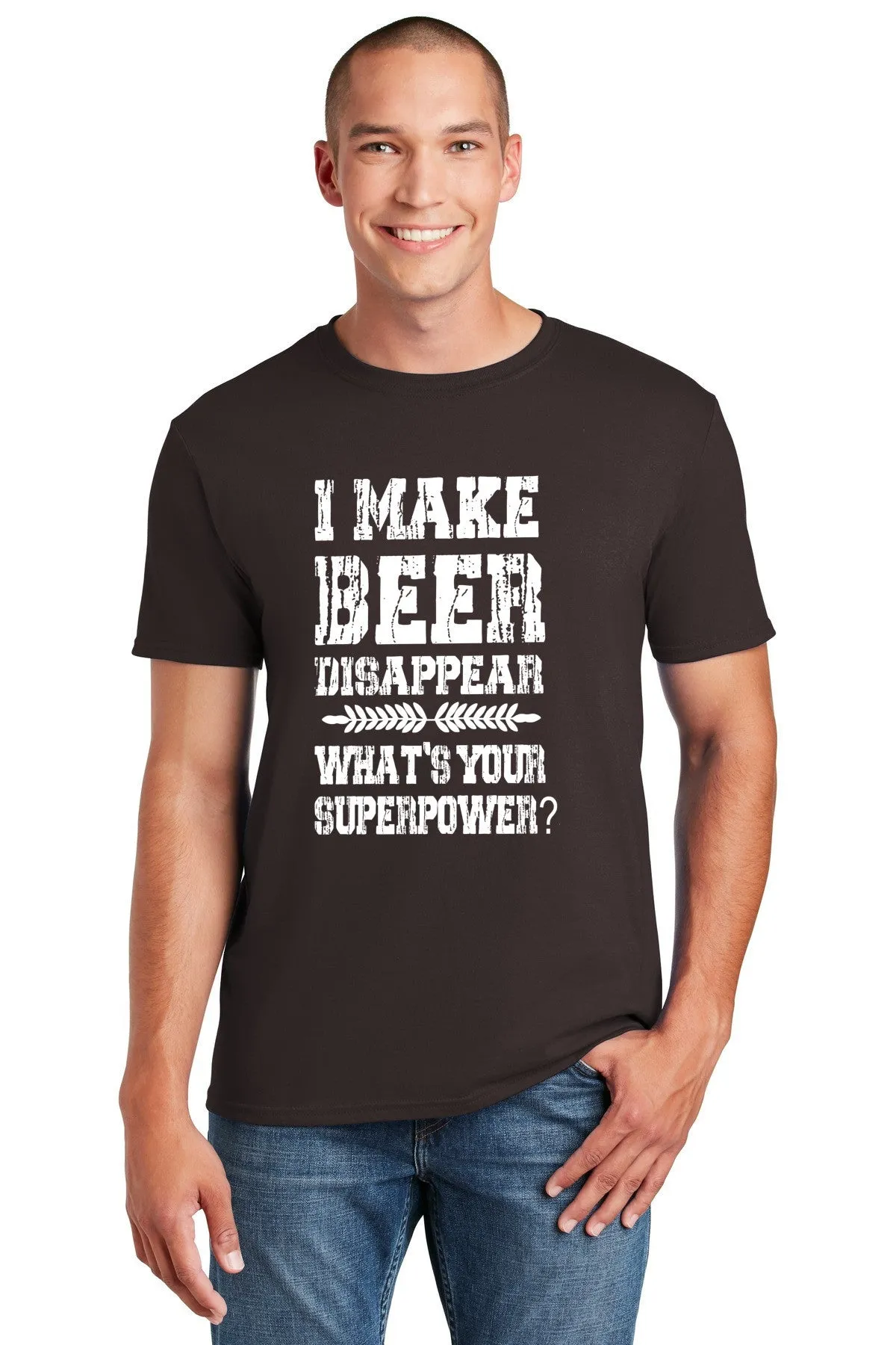 I make beer disappear What's your superpower?