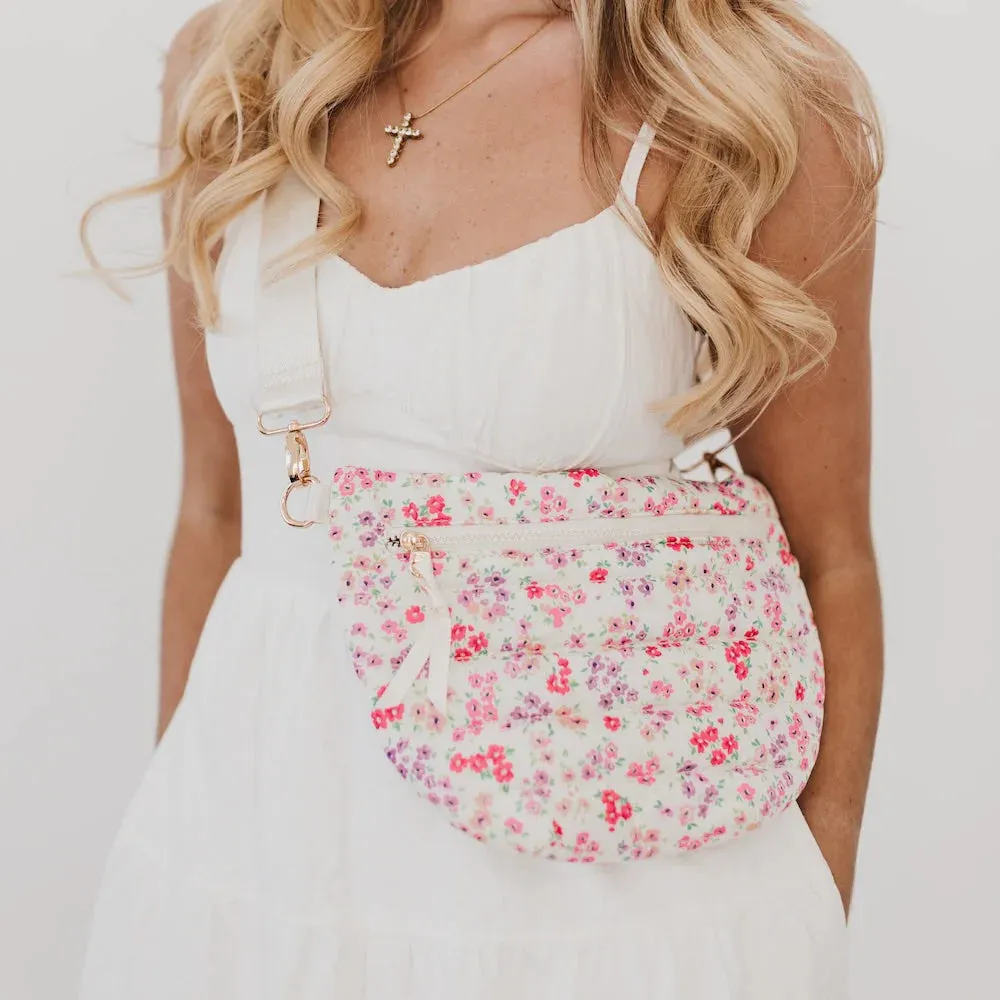Jolie Puffer Bag Floral