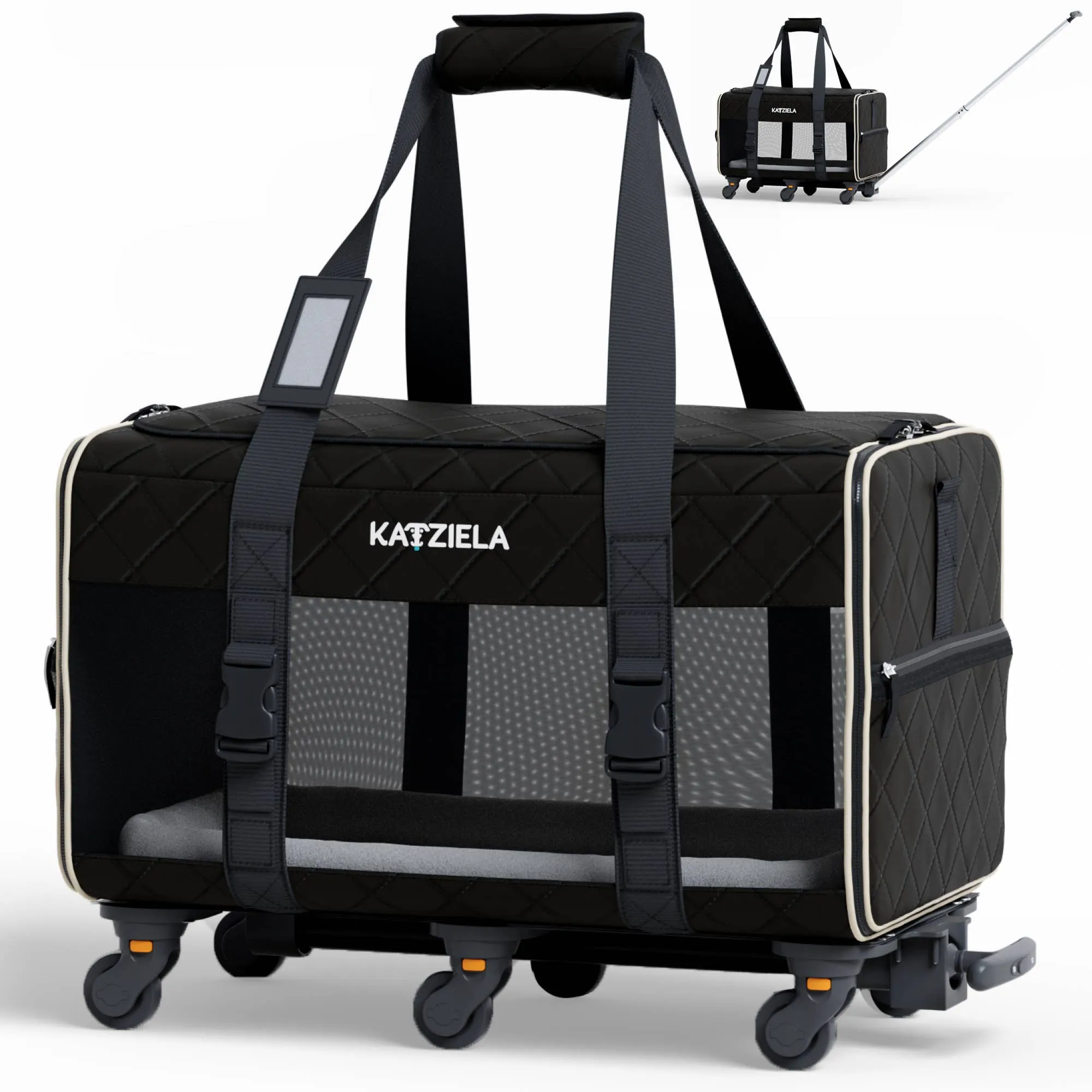 Katziela Quilted Chariot Carrier