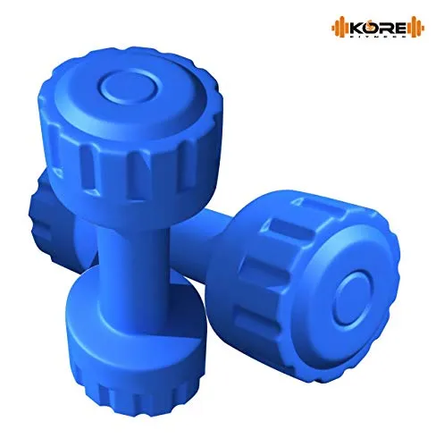 Kore PVC DM COMBO-161 Dumbbell Set (1 kg X 2)