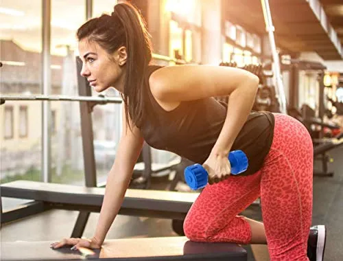 Kore PVC DM COMBO-161 Dumbbell Set (1 kg X 2)
